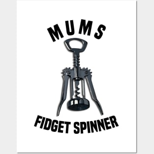 Mums Fidget Spinner Posters and Art